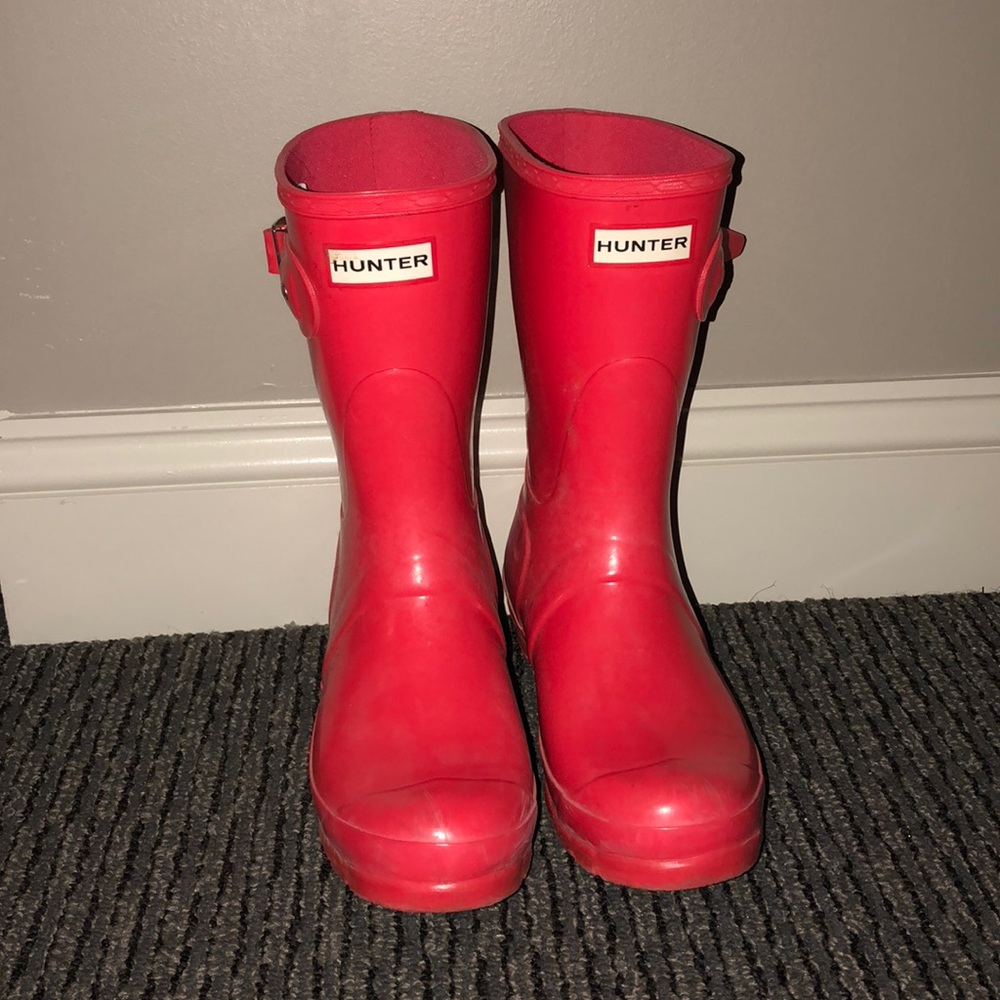 Hunter Boots in Pink